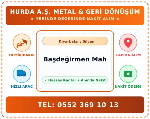 Diyarbakır Silvan Başdeğirmen Mah Hurda Alım
