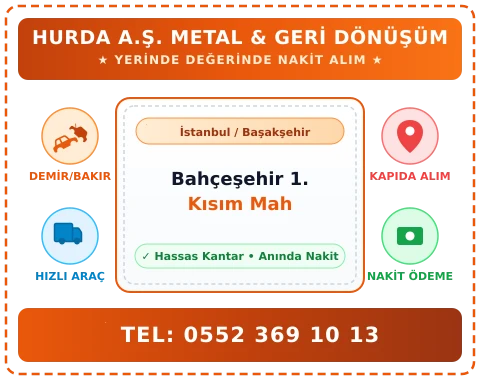 İstanbul Başakşehir Bahçeşehir 1. Kısım Mah Hurda Alım