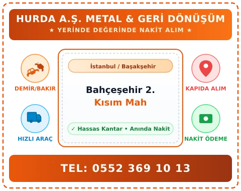 İstanbul Başakşehir Bahçeşehir 2. Kısım Mah Hurda Alım