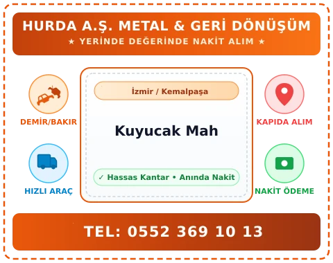 İzmir Kemalpaşa Kuyucak Mah Hurda Alım